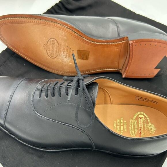 Men's Church's of England, Leather cap toe Oxford's size 10 made in England - Picture 11 of 16